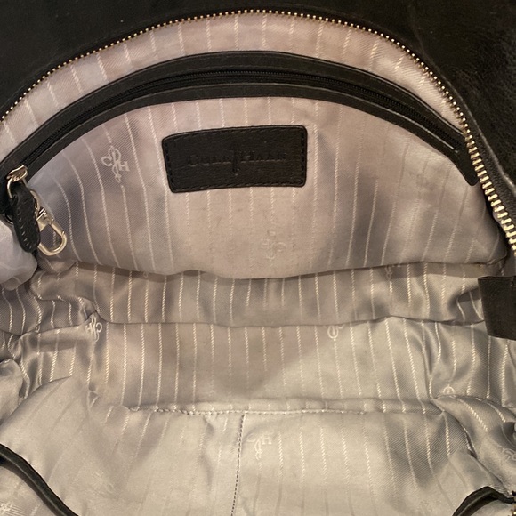 Cole Haan - Classic Black Leather Shoulder Bag - EUC - Picture 13 of 17